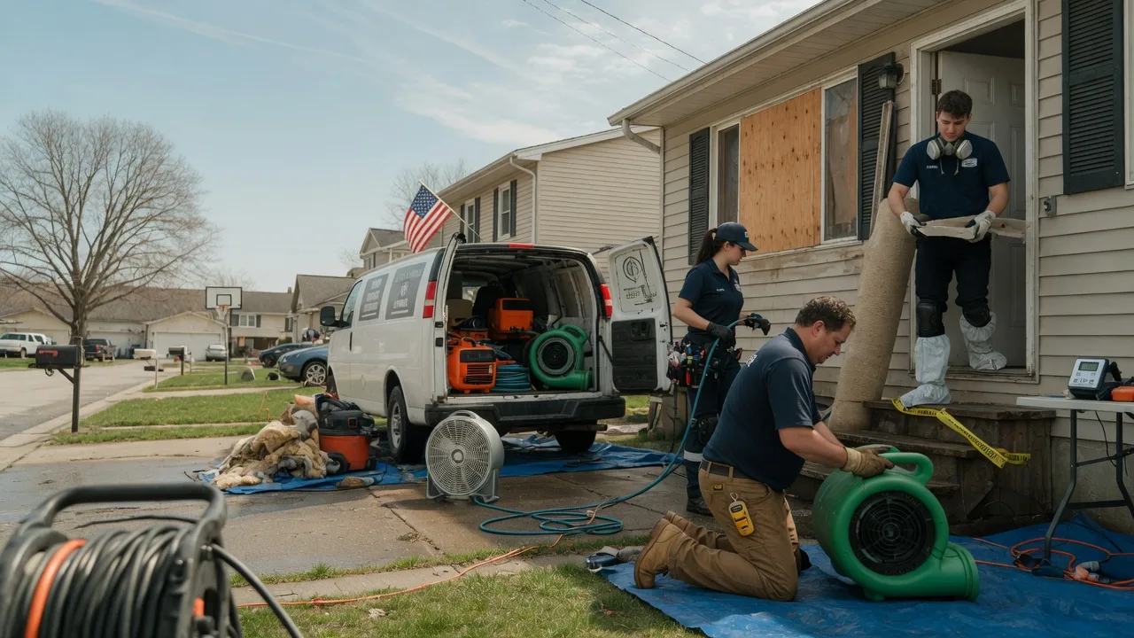 Water Damage Restoration in Center City, MN near me